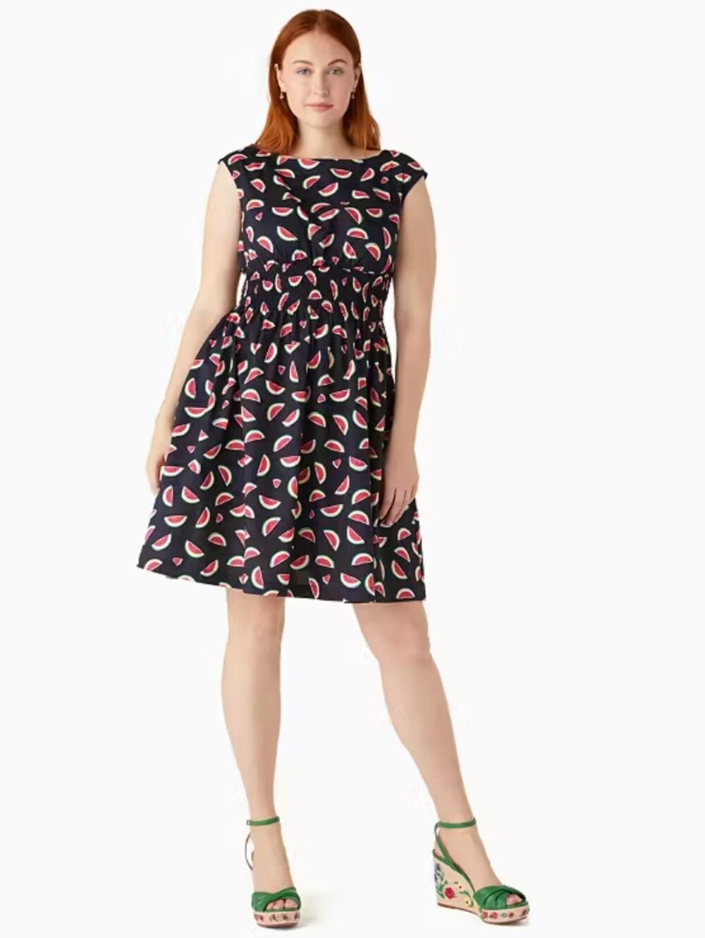 Kate Spade Watermelon Fit And Flare Party Dress Size XL